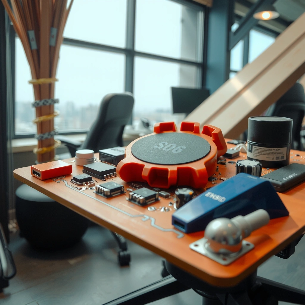 Circuit board macro visual